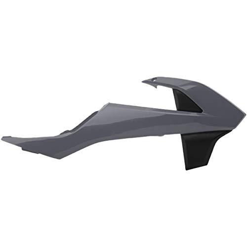 Polisport 8417800009 - Copriradiatore Robusti E Durevoli Compatibile Con Le Moto Ktm A Colori Grigio/Nero