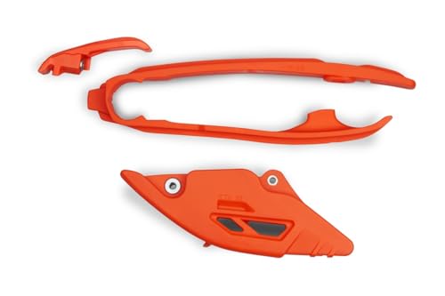 Ufo Plast Kit Cruna Catena+Fascia Forcella Arancio Ktm Sx-F 350 2023-2024