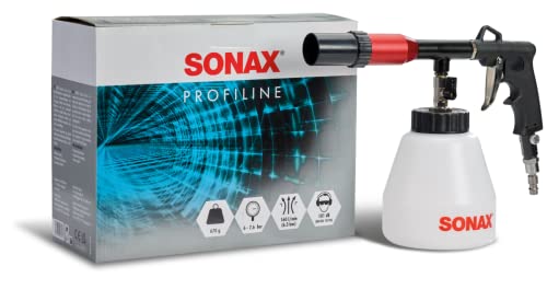 Sonax Powerair Clean 04958410 - Pistola A Ventosa Ad Aria Compressa Per La Pulizia Degli Interni Di Veicoli/Art