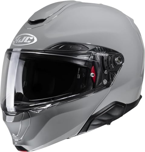 Hjc, Casco Moto Modulare Rpha91 Solid Nardo Grey, M