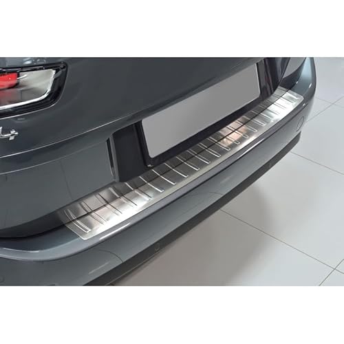 Avisa Protezione Paraurti Posteriore In Acciaio Inox Compatibile Con Citroën C4 Grand Picasso 2013- & C4 Grand Spacetourer 2018- 'Ribs'