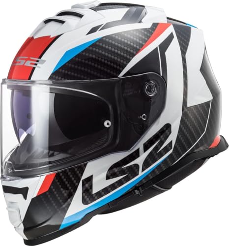 Ls2, Casco Moto Integrale Storm Ii Racer Gloss Blue Red, S