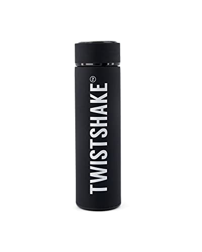 Twistshake Bottiglia Termica In Acciaio, 420 Ml - Nero