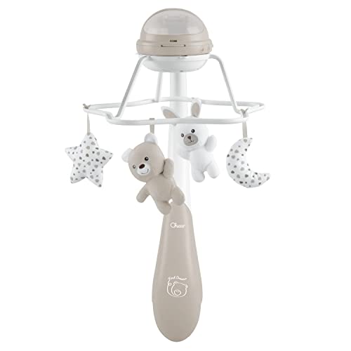 Chicco Giostrina Evolutiva Arcobaleno 3In1, Per Culle Chicco Next2Me E Lettini, 3 Configurazioni, Proiezione Colori Arcobaleno, Musica Classica, Suoni