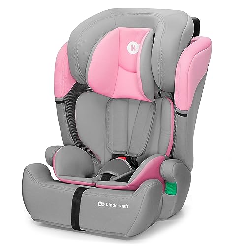 Kinderkraft Comfort Up I-Size 76-150 Cm Seggiolino Auto 9-36 Kg, Poggiatesta Regolabile Di 11 Livelli, Seduta Spaziosa, Cinture Di Sicurezza, Inserto