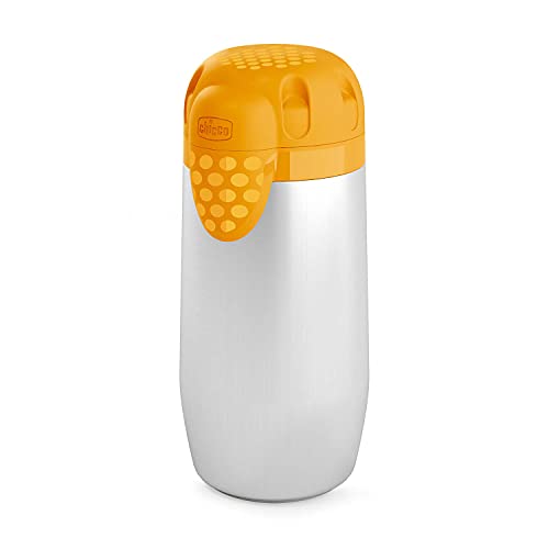 Chicco Portabiberon Termico, Acciaio Inox, Senza Bpa, Per Chicco Benessere E Natural Feeling, Colori Assortiti, 0 Mesi+, 1 Pezzo