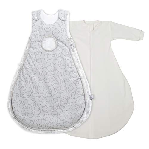Roba Sacco Nanna Safe Asleep Air Plus E Sacco Pagliaccetto Miffy, 62/68 Cm, Cotone Traspirante