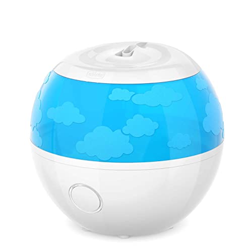 Chicco Humi Fresh Umidificatore Ambiente A Ultrasuoni Per Bambini, Vapore Freddo Anti-Scottatura E Silenzioso Per Notti Serene, Con Contenitore Per Es