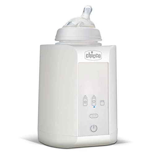 Chicco Scaldabiberon Neonato E Scalda Pappa Con Tre Programmi E Spegnimento Automatico, Bianco, ‎14 X 14 X 17.5 Cm; 481 Grammi