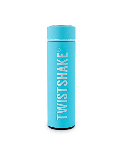 Twistshake Bottiglia Termica In Acciaio, 420 Ml - Blu