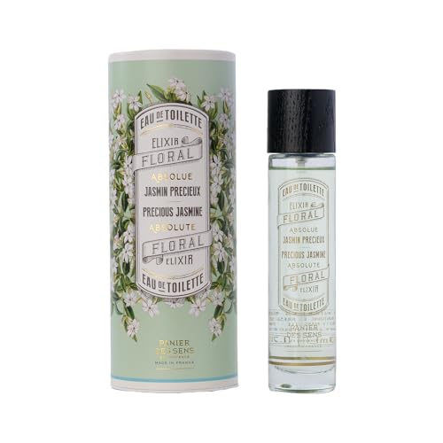 Panier Des Sens Eau De Toilette Da Donna - Gelsomino - Profumo Per Corpo E Capelli Per Donna - Fragranza Floreale - Made In France - Flacone Da 50Ml