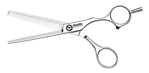 'Excelia Texturizer Forbici 6,0 Offset Ergonomico – Forbici Professionali Da 38 Denti, Denti Sopra
