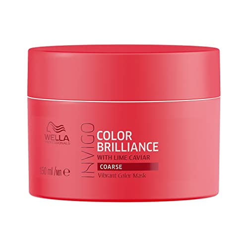 Wella Professionals Invigo Color Brillance Maschera Per Capelli Colorati Spessi, Maschera Professionale Protezione E Mantenimento Colore, Colore Brill