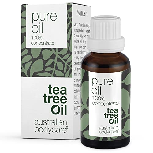 Tea Tree Oil Puro 100% - 30 Ml | Olio Di Melaleuca Di Qualità Farmaceutica | Allevia Le Irritazioni Cutanee | Oli Essenziali Aromaterapici | Naturale