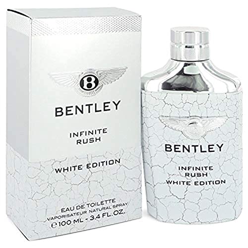 Bentley Infinite Rush By Bentley Eau De Toilette Spray (White Edition) 3.4 Oz / 100 Ml (Men)