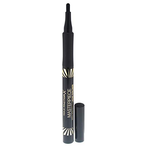 Max Factor Eyeliner Penna Masterpiece High Precision, Punta A Spatola Per Tratto Spesso E Sottile,01 Black
