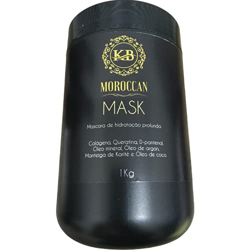 Maschera Idratante Profonda Marocchina Dei Capelli Di Kb Con Colagen E D Pantenol 1Kg