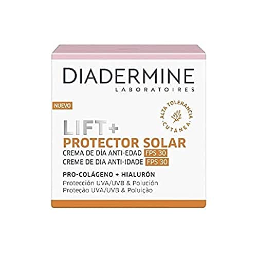 Diadermine - Lift+ Crema Solare Da Giorno, 50 Ml, Azione Rassodante E Protezione Uva/Uvb/Ir