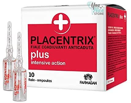 Lozione Trattamento Anticaduta Professionale Placentrix Plus Fiale Farmagan 10 Fiale Da 10Ml