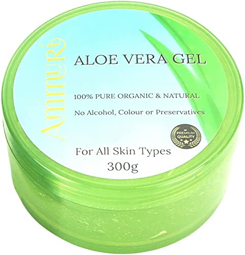 Gel Di Aloe Vera 100% Biologico E Naturale, Aloe Vera Gel Pure Plant Deeply Hydrating & Repairing, After Sun Care, Per Viso, Corpo E Capelli, Tutti I