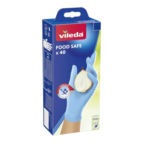 Vileda Guante Food Safe 40U P/M