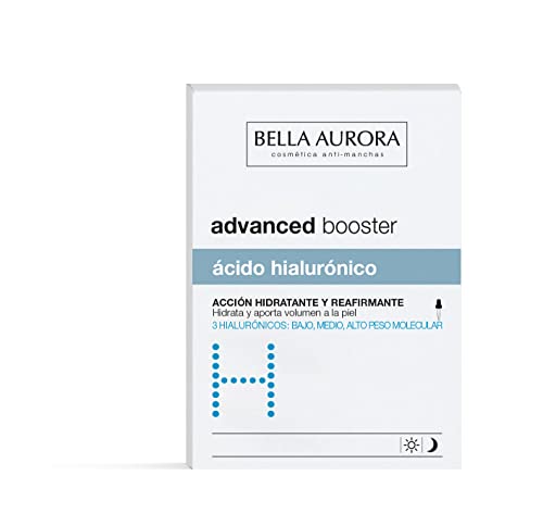 Bella Aurora - Advanced Booster H 30 Ml, Acido Ialuronico, Siero Idratante E Antirughe Del Viso, Anti-Età E Leviga La Pelle, Comfort Istantaneo, Atten