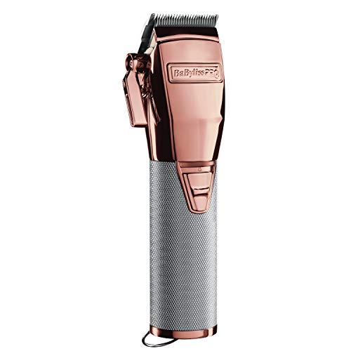 Babyliss Pro Fx-8700 Barber Clipper - Macchinetta Taglia-Capelli, Colore: Oro Rosa, 1500 G
