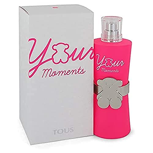 Tous Your Moments, Eau De Toilette Da Donna, Profumo Donna Con Fragranza Cipriata Floreale Alle Note Di Gelsomino, Mughetto E Peonia, Ottimo Come Rega