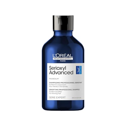 L'Oréal Professionnel Paris Shampoo Purificante E Densificante, Per Capelli Assottigliati, Chioma Più Folta, Con Magnesio, Purifier & Bodifier, Seriox