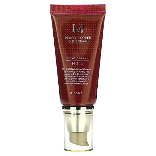 Missha M Perfect Cover B.B Cream Care 21 Light Beige 50 Ml