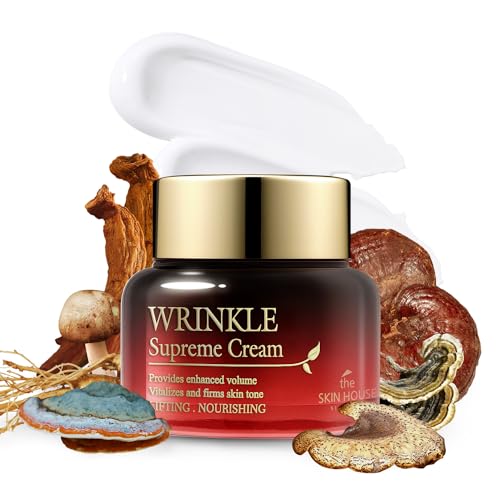 The Skin House Wrinkle Supreme Cream 50 Ml Crema Antietà Per Il Viso Con Radice Di Ginseng Ed Estratti Di Funghi Assortiti The Skin House Wrinkle Supr