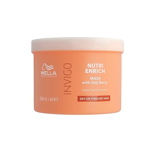 Wella Professionals Invigo Nutri Enrich Maschera Capelli, Ottima Con Shampoo Professionale Capelli, Maschera Capelli Con Vitamina E 500 Ml