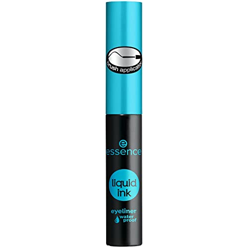 Essence - Delineador De Ojos Liquid Ink Eyeliner Waterproof - Negro