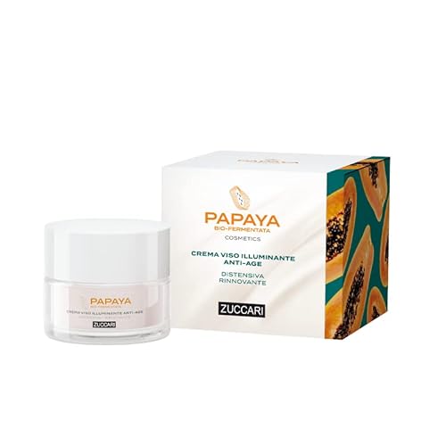 Zuccari Papaya Cosmetics - Crema Viso Illuminante Anti-Age Distensiva Rinnovante 50Ml