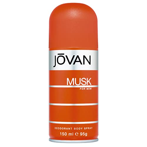 Jovan Musk Deodorant Spray Uomo, 150 Ml