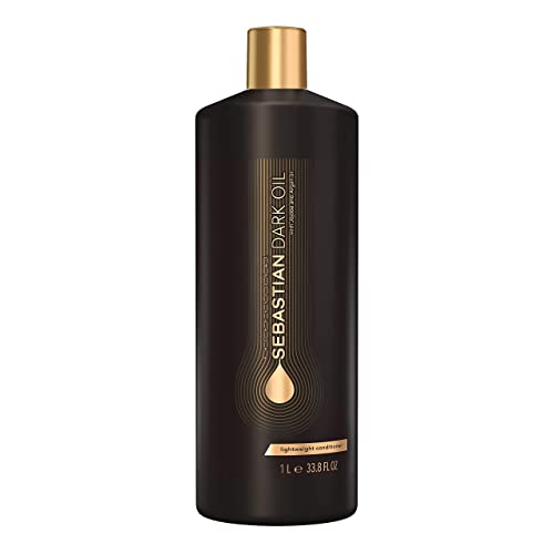 Sebastian Professional Dark Oil Conditioner, Balsamo Leggero, Effetto Seta Senza Appesantire, Capelli Lisci E Setosi Nutriente, Dona Corposità E Lucen