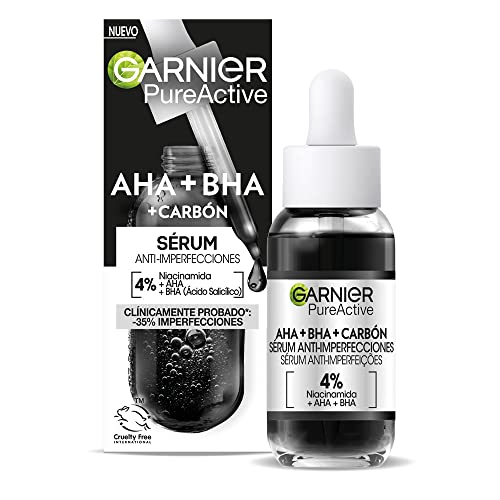Pure Active Aha + Bha + Carbón Sérum Anti-Imperfecciones 30 Ml