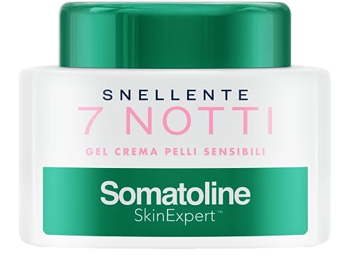 Somatoline Skinexpert, 7 Notti Gel Crema Pelli Sensibili, Trattamento Corpo Anticellulite, Ultra Intensivo, Con Estratto Di Betulla, 400Ml