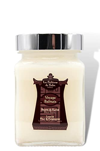 La Sultane De Saba Burro Di Karite Viaggio Balinais, Lotus E Fiore Di Frangipani 300 Ml