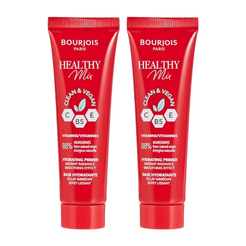 2 X Bourjois Paris Healthy Mix Clean & Vegan Hydrating Primer 30Ml
