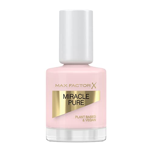 Max Factor Smalto Unghie Miracle Pure Nail Colour, Smalto 100% Vegano, Con Formula Traspirante, Asciuga Velocemente, Formato 12 Ml, Colore 220 Cherry