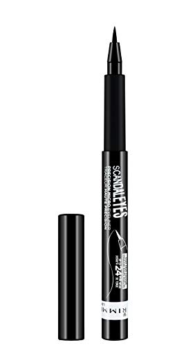 Rimmel - Scandal'Eyes Precision Eyeliner - Punta In Feltro Ultra Precisa - Lunga Tenuta, Senza Sbavature - 001 Black - 1.1Ml