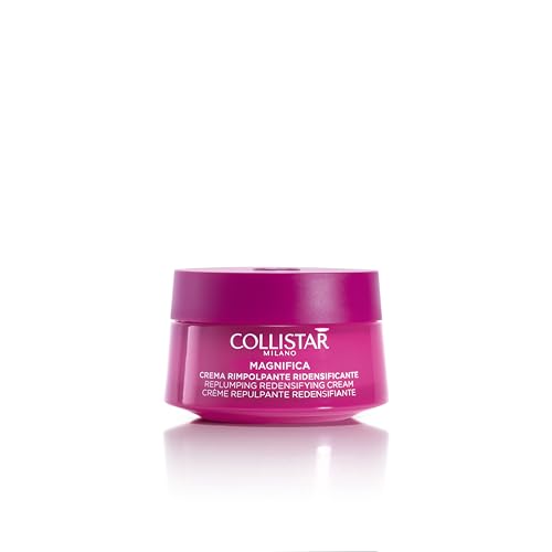 Collistar Magnifica Crema Viso E Collo Rimpolpante Ridensificante , Texture Ricca E Fondente, Riduce Le Rughe, Rende La Pelle Più Compatta, Senza Sili