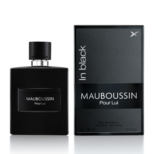 Mauboussin - Eau De Parfum Uomo - Pour Lui In Black - Fragranza Silvestre E Orientale - 100Ml