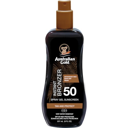 Sunscreen Spf50 Spray Gel With Instant Bronzer 237 Ml