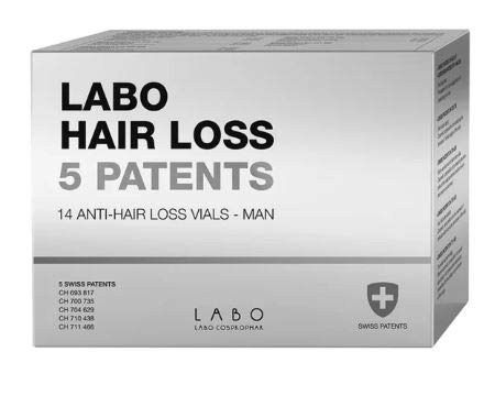 Labo Hair Loss 5 Patents 14 X 3,5 Ml Anti-Hair Loss Vials Man