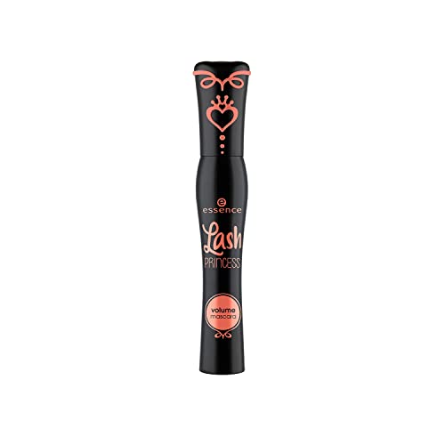 Essence Lash Princess Mascara Volume, Nero, Volumizzante, Definente, Allungante, Vegano, Senza Profumo, Confezione Da 1 (Confezione Da 1)