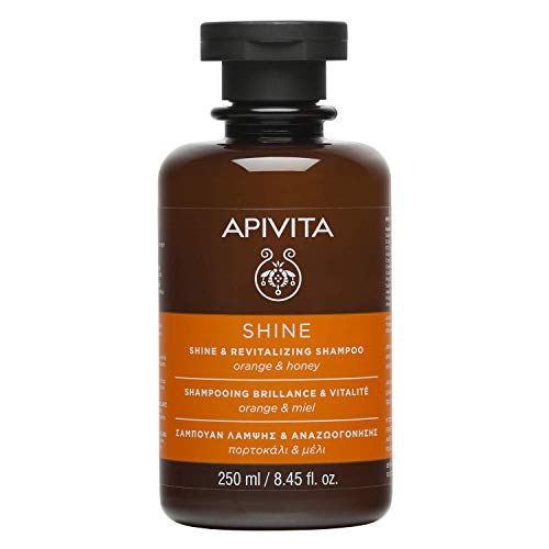 Apivita Champú Brillo Y Vitalidad Con Naranja Y Miel 250Ml