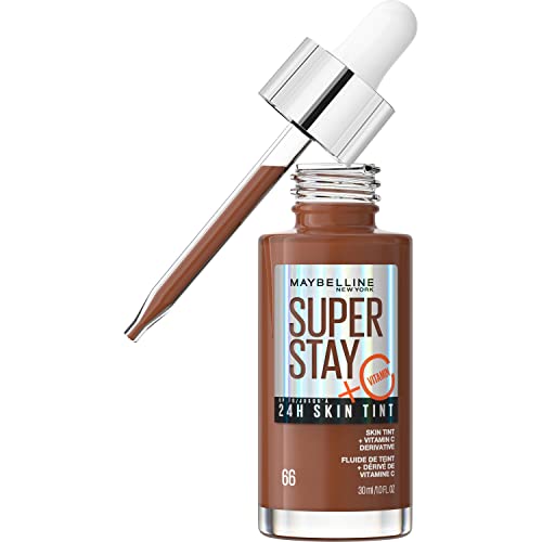 Maybelline New York Super Stay 24H Skin Tint Nocciolata 66, 30 Ml