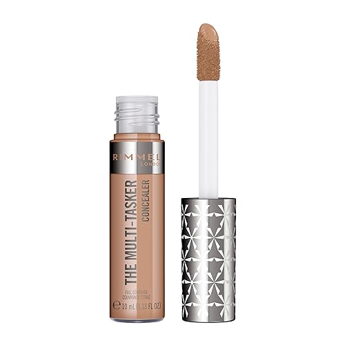 Rimmel London The Multi-Tasker Concealer, Correttore Occhiaie E Imperferzioni Illuminante, Formula Waterproof A Lunga Durata, 055 Classic Beige